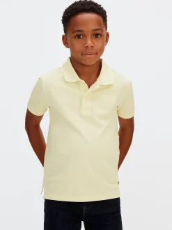 Poloshirt van stretchkatoen