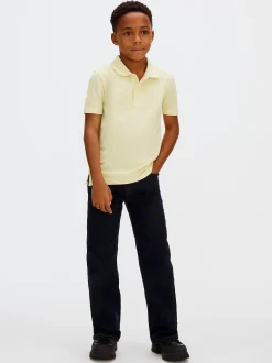 Poloshirt van stretchkatoen