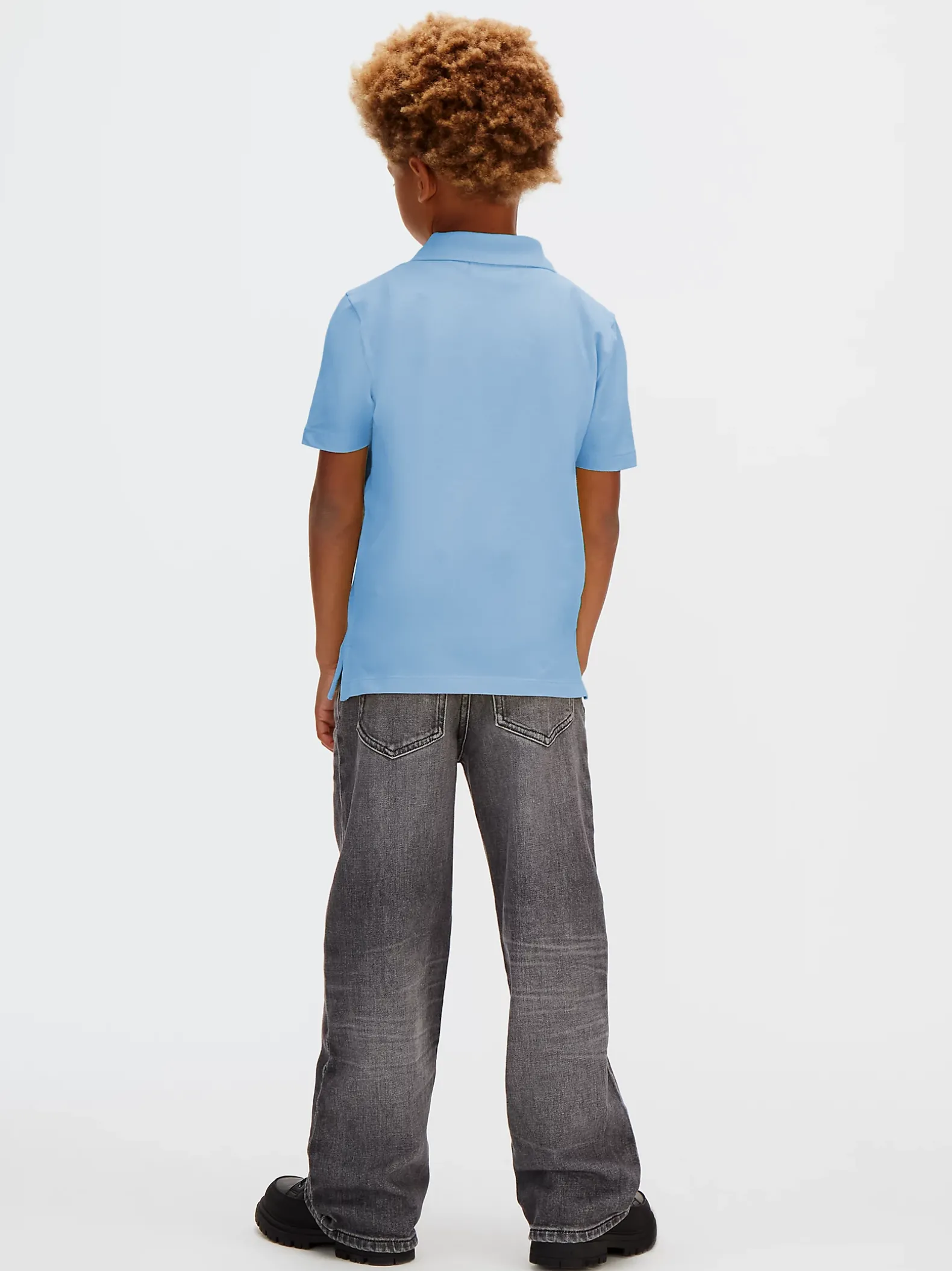 Poloshirt van stretchkatoen