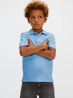 Poloshirt van stretchkatoen