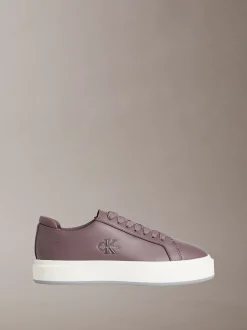 Premier - Signature leren sneakers
