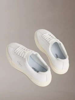 Premier - Signature leren sneakers