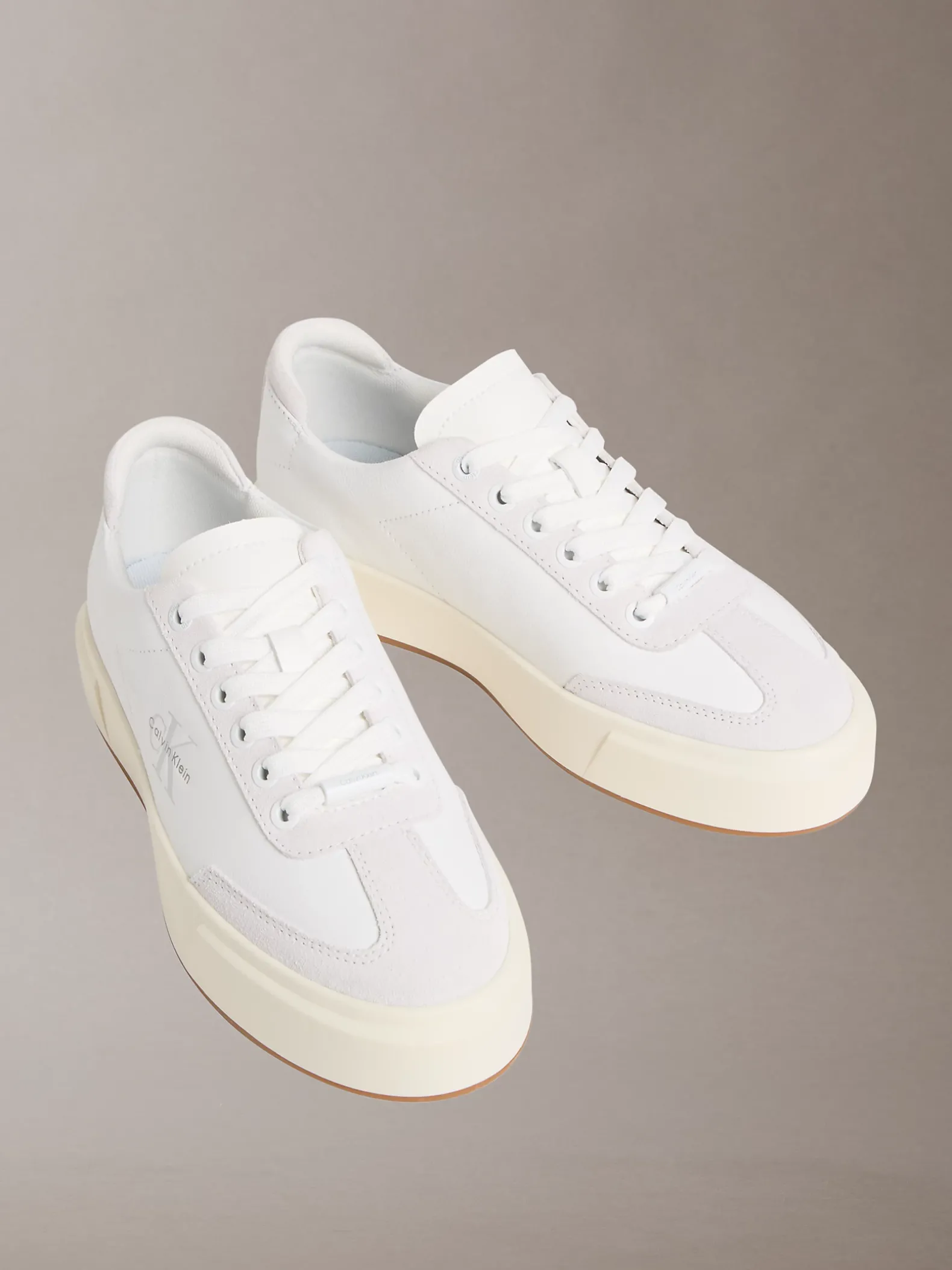 Premier - Signature leren sneakers