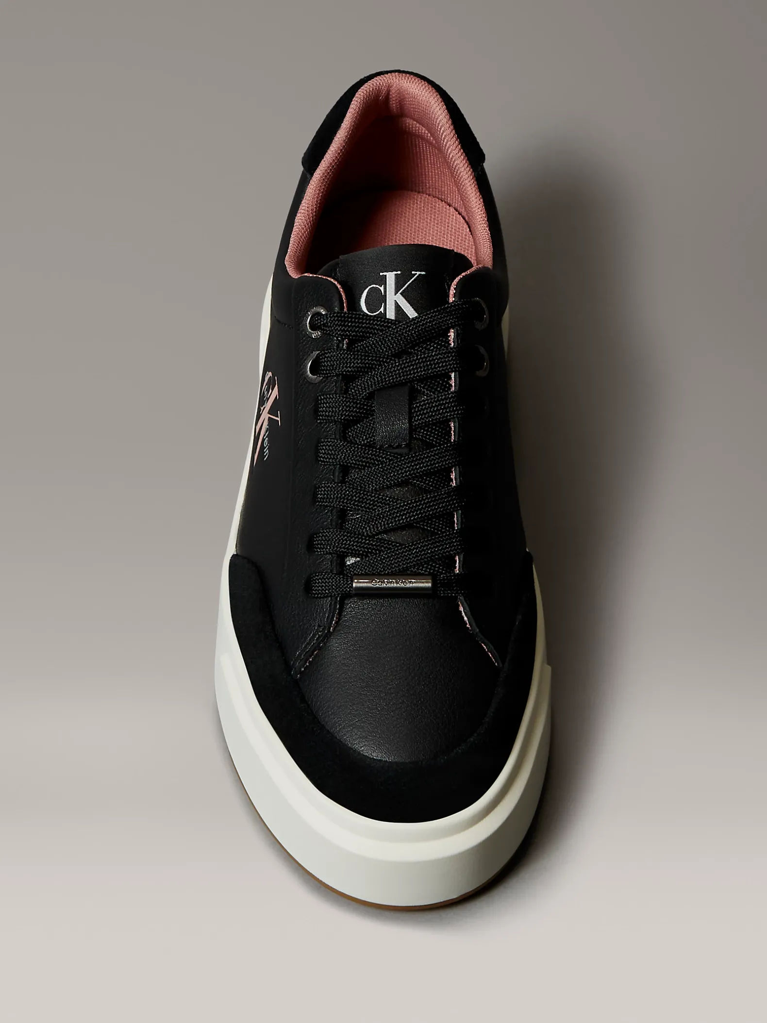 Premier - Signature leren sneakers