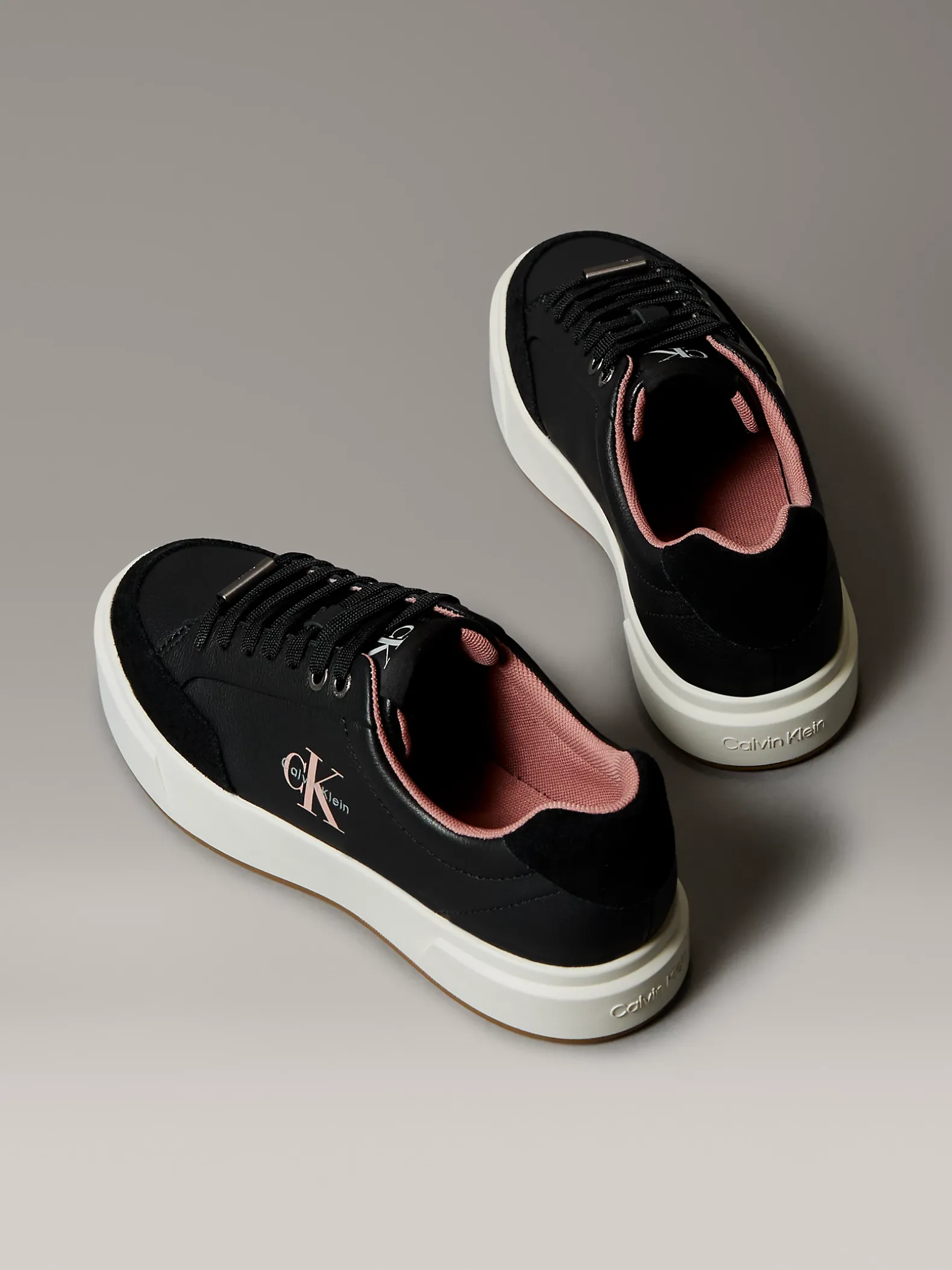Premier - Signature leren sneakers
