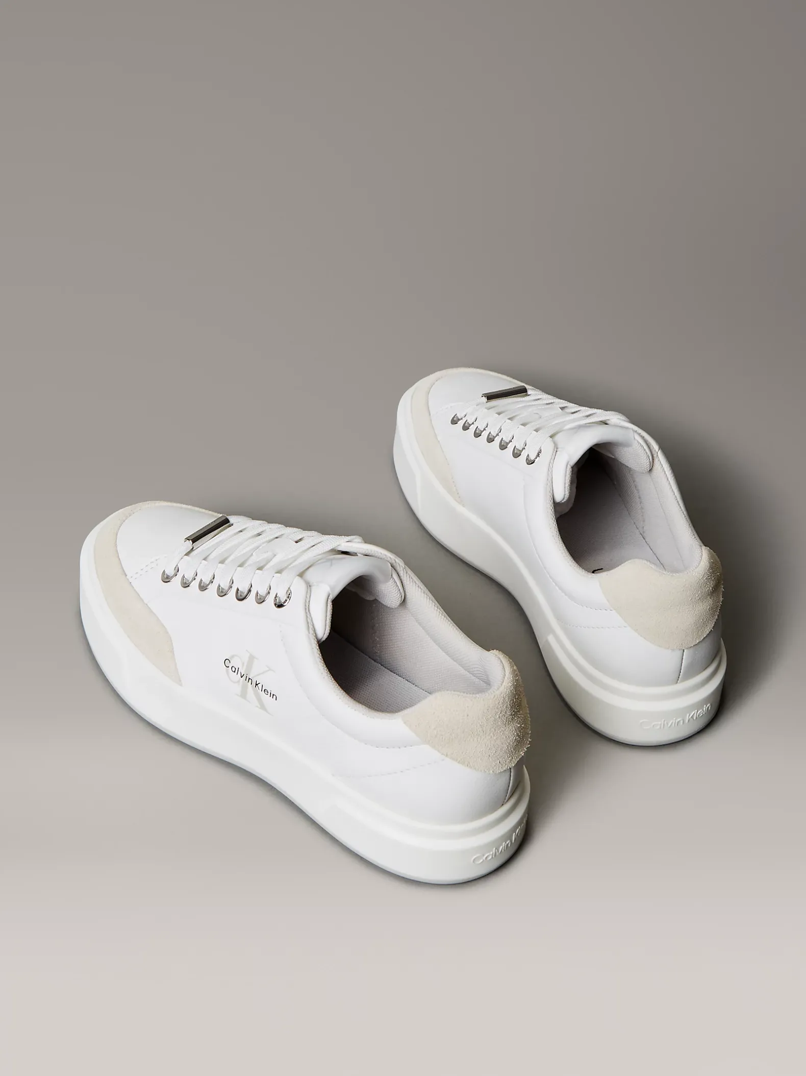 Premier - Signature leren sneakers