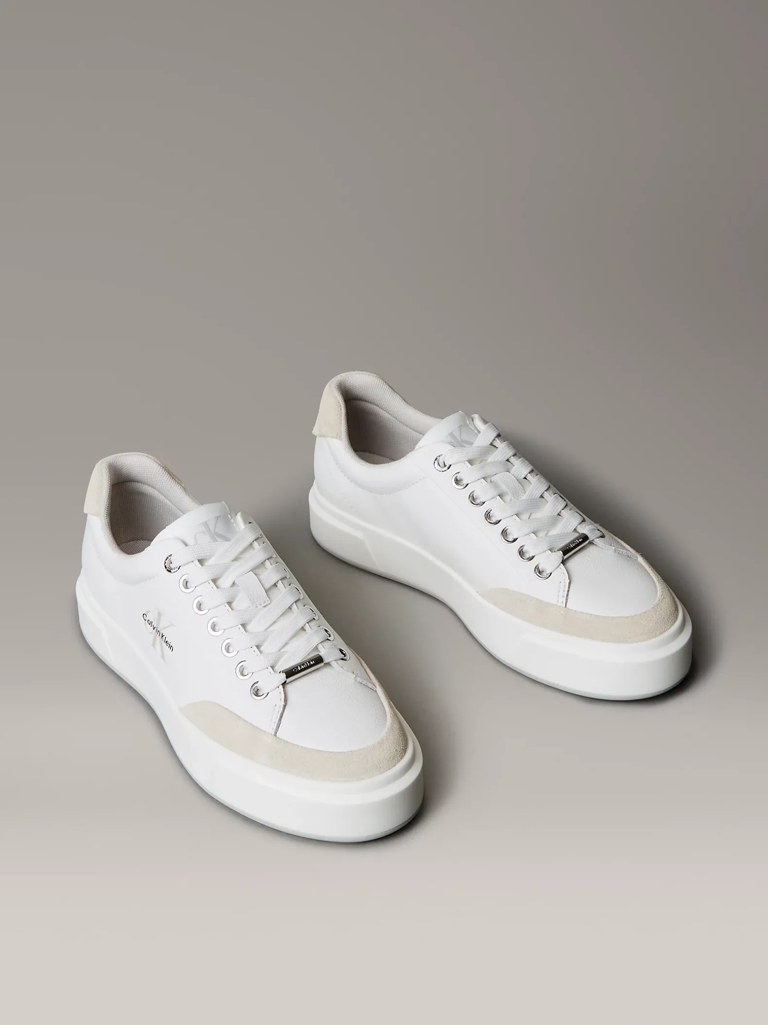 Premier - Signature leren sneakers