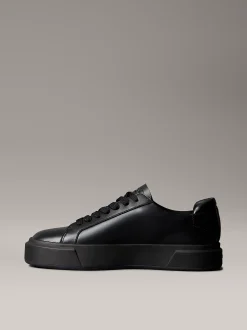 Premier - Signature leren sneakers