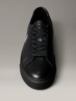 Premier - Signature leren sneakers