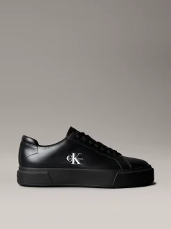 Premier - Signature leren sneakers
