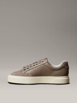 Premier - Signature leren sneakers