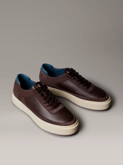 Premier - Signature leren sneakers