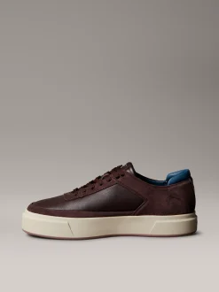 Premier - Signature leren sneakers