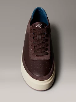Premier - Signature leren sneakers