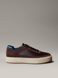 Premier - Signature leren sneakers