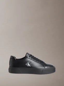 Premier - Signature leren sneakers