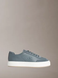 Premier - Signature leren sneakers