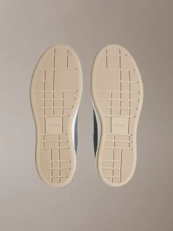 Premier - Signature leren sneakers