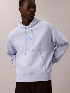 Premium fleece hoodie met monologo