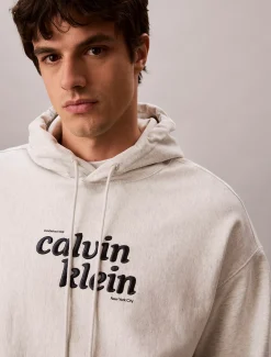 Premium hoodie van badstofkatoen met logo