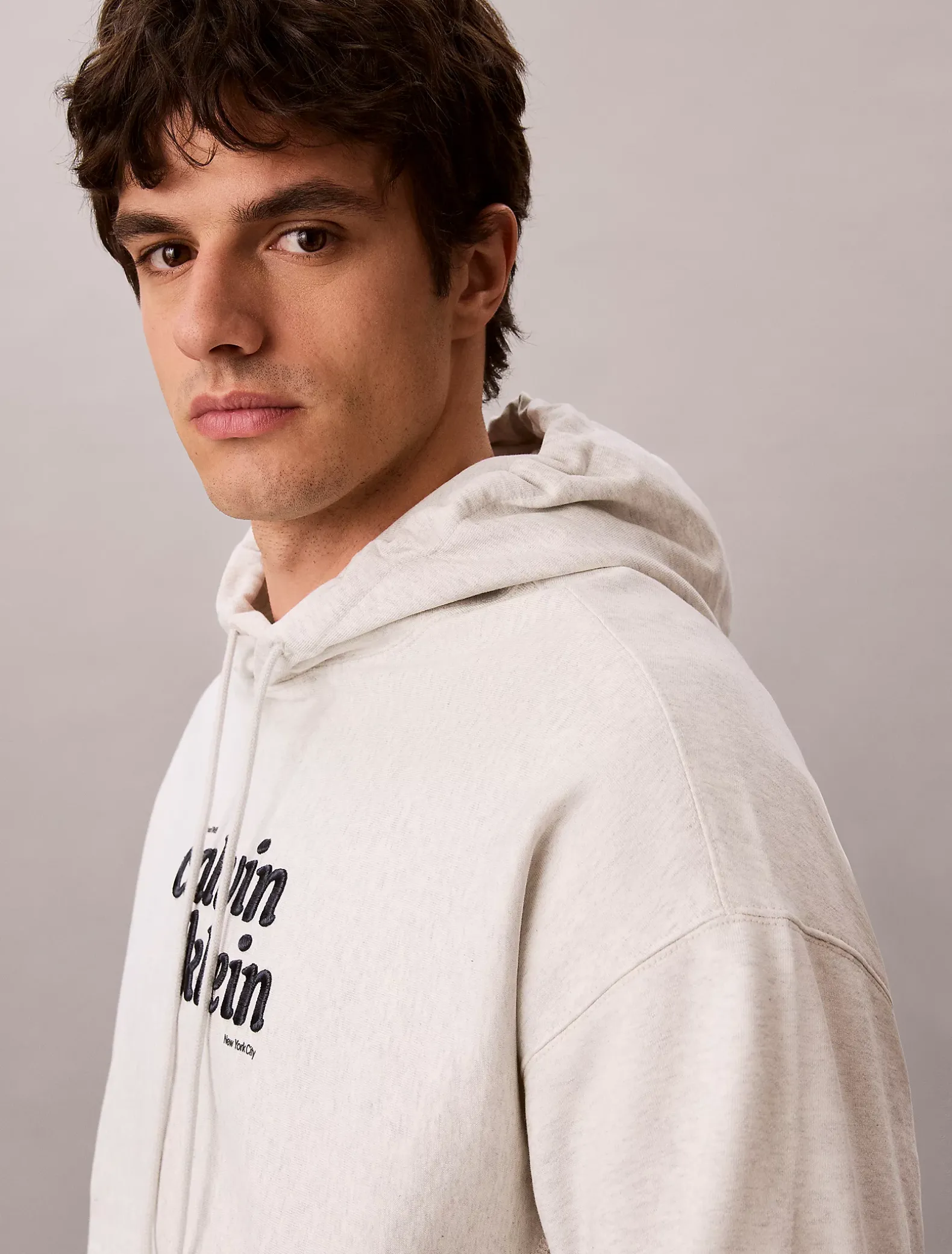 Premium hoodie van badstofkatoen met logo