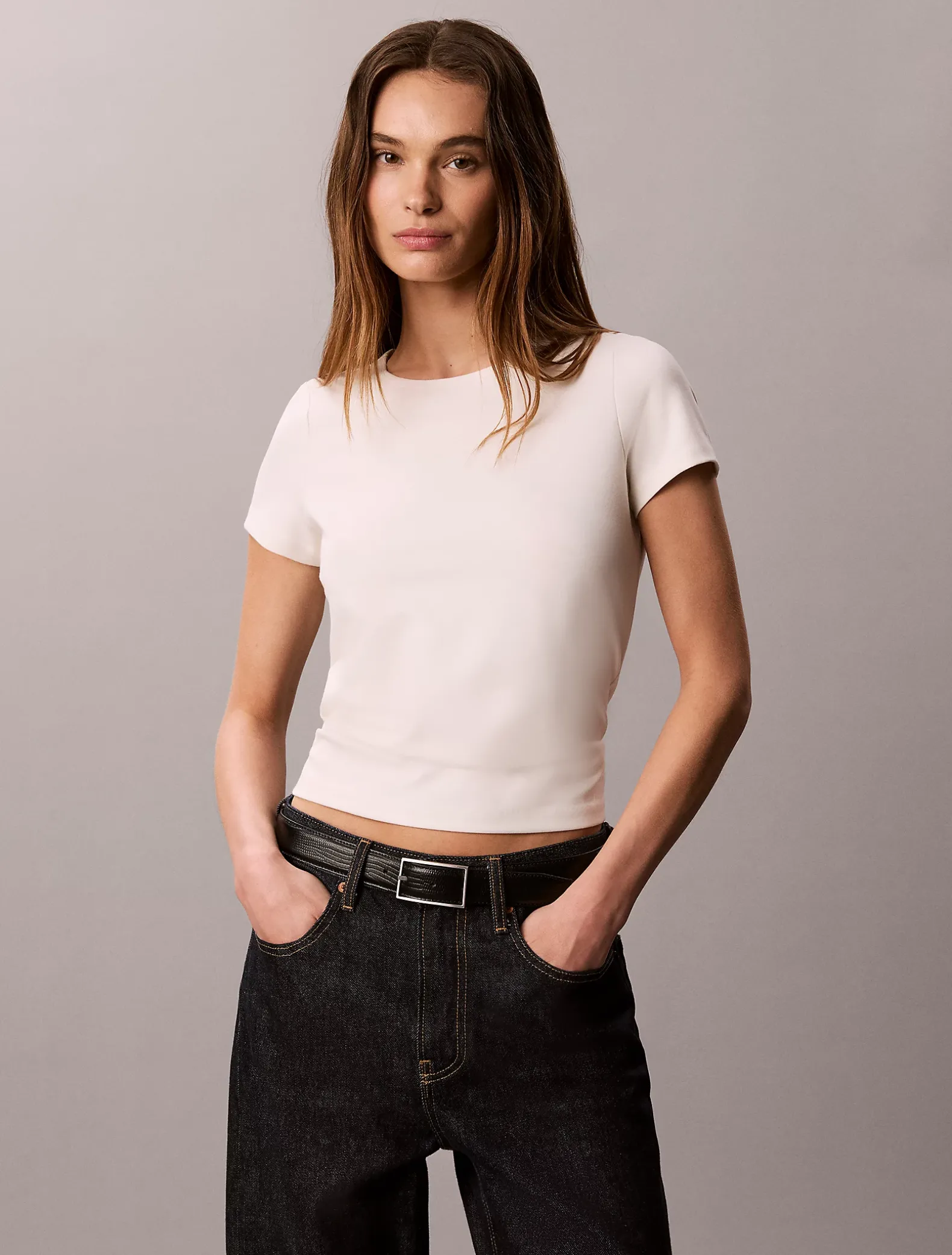 Premium stretch slim T-shirt
