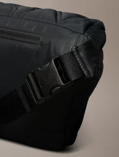 Puffer sling bag met monogram-logo