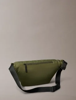 Puffer sling bag met monogram-logo