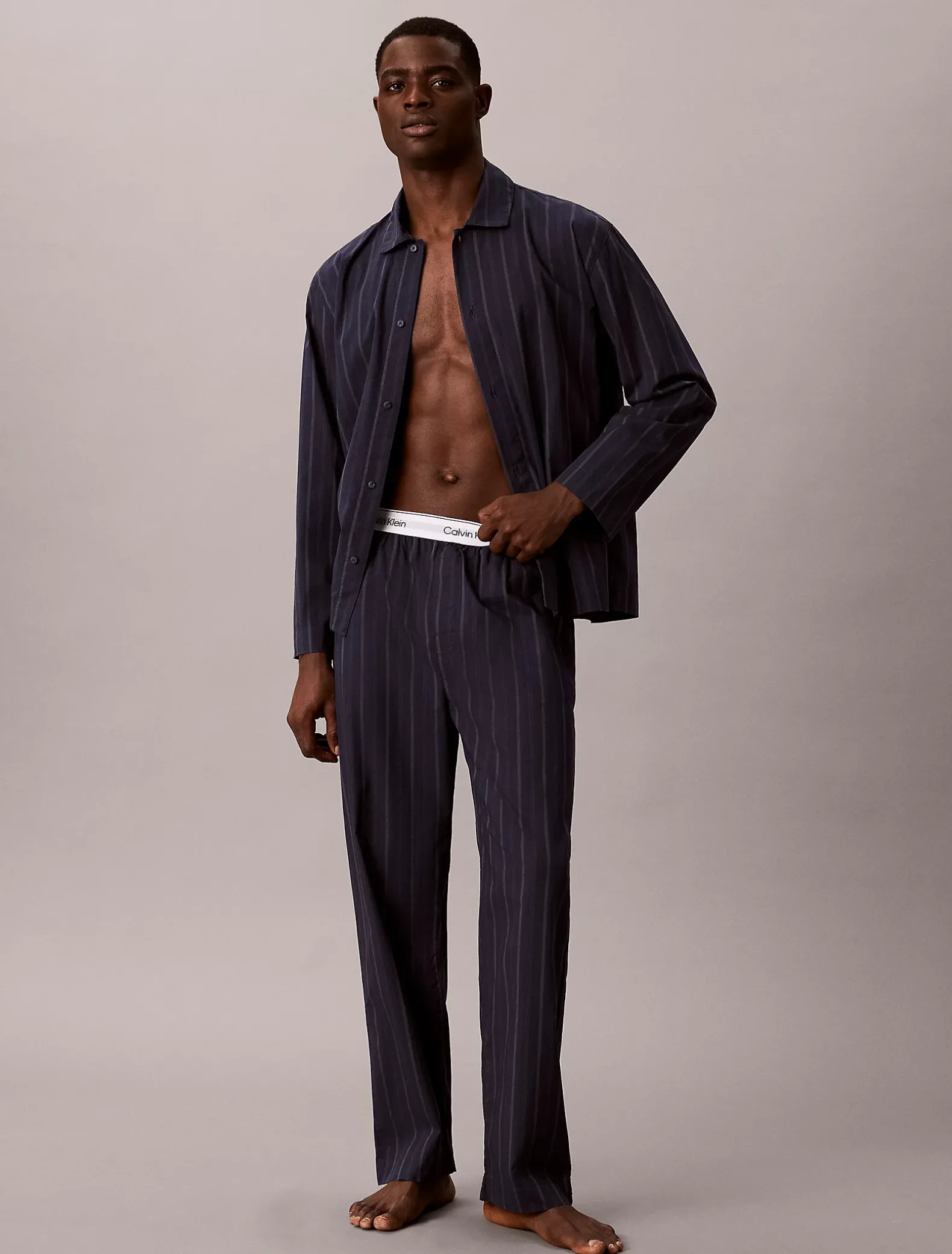 Pyjama met broek - Heritage Cotton Poplin