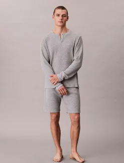 Pyjamashort - Icon Cotton Waffle Knit