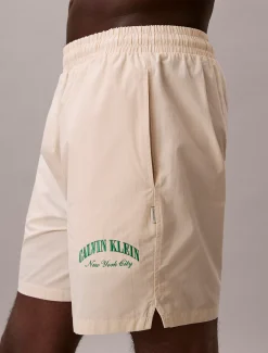 Pyjamashort met logo - Heritage Cotton Poplin