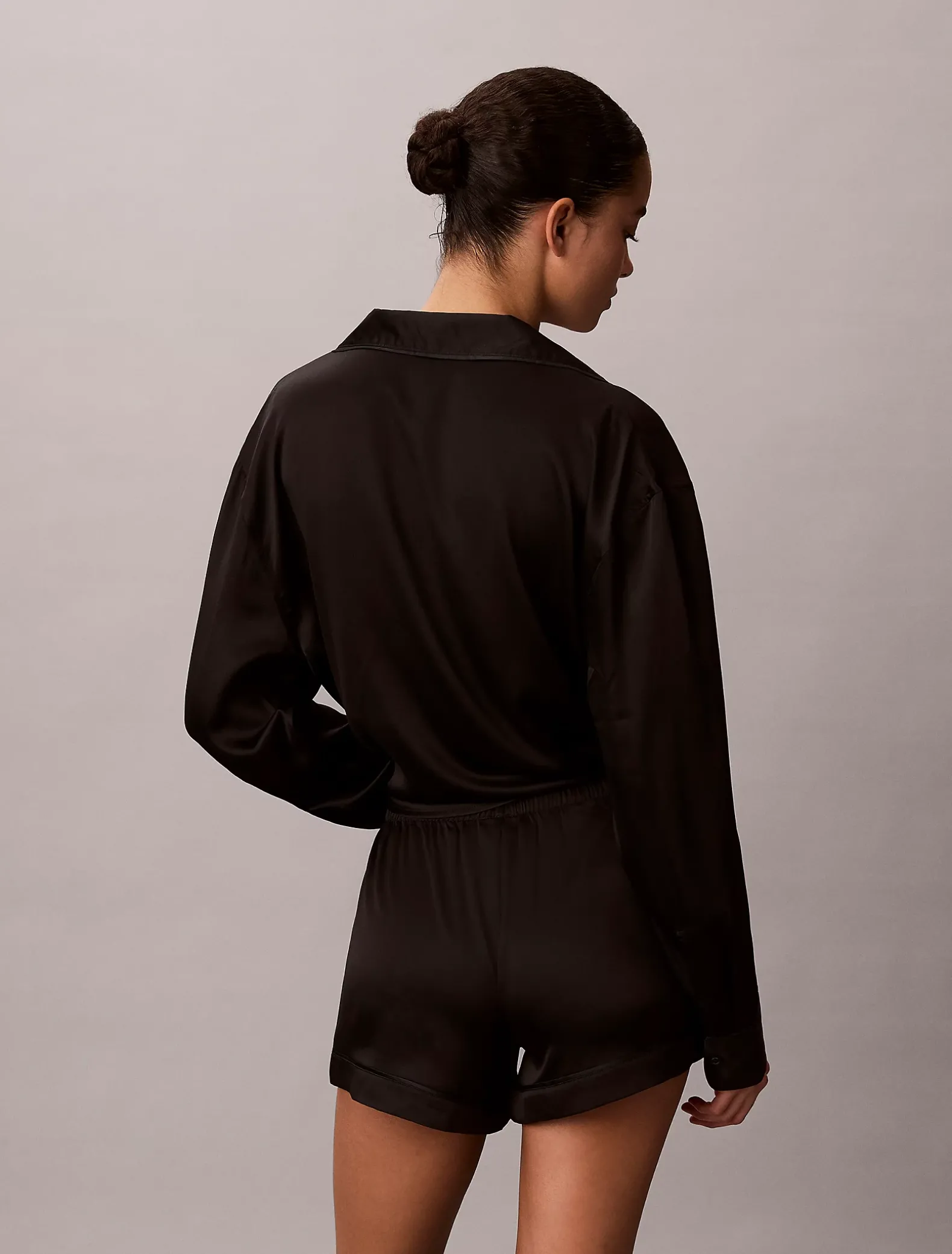 Pyjamashort - Minimalist Satin