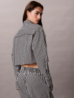 Pyjama top cropped - Icon Cotton Poplin