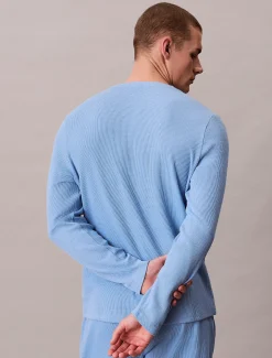 Pyjama top - Icon Cotton Waffle Knit