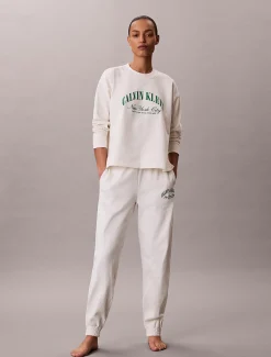 Pyjama top met logo - Icon Cotton Jersey