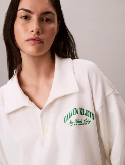 Pyjama top met logo - Icon Cotton Jersey