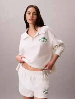 Pyjama top met logo - Icon Cotton Jersey