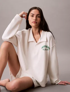 Pyjama top met logo - Icon Cotton Jersey
