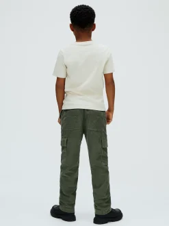 Rechte corduroy broek