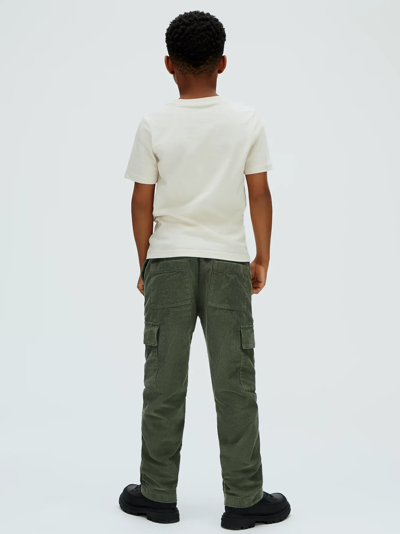 Rechte corduroy broek