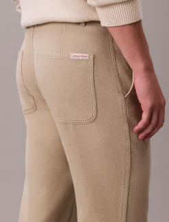 Rechte twillkatoen broek