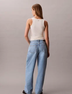 Relaxed barrel jeans
