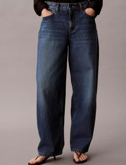 Relaxed barrel jeans
