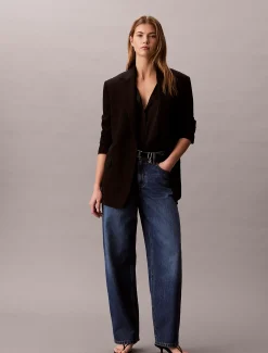 Relaxed barrel jeans