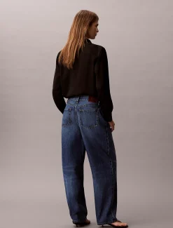 Relaxed barrel jeans