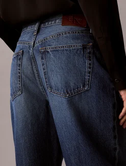 Relaxed barrel jeans