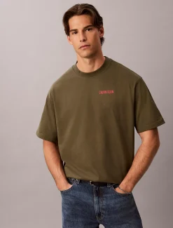 Relaxed Calvins or Nothing grafisch T-shirt
