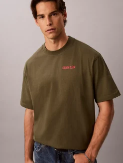 Relaxed Calvins or Nothing grafisch T-shirt