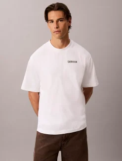 Relaxed Calvins or Nothing grafisch T-shirt