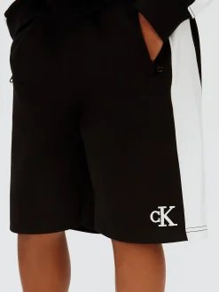 Relaxed colourblock short